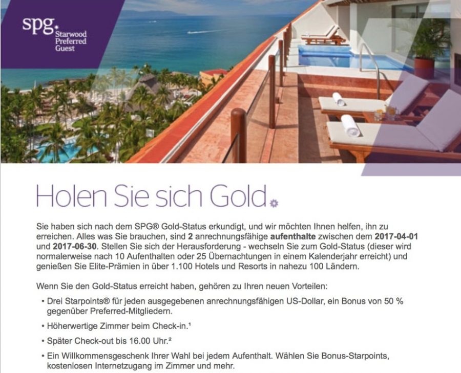 Challenge 2 Stays Zum SPG Gold Status Travel With Massi