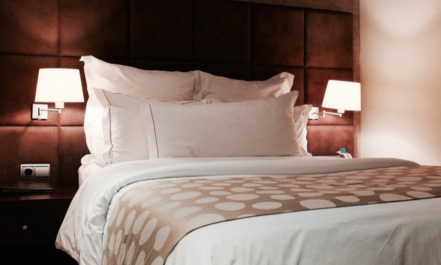 Doppelbett Superior Room Villa Blanca Hotel Casablanca Review Travel with Massi
