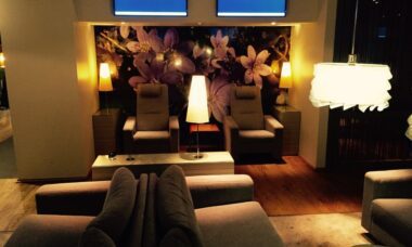 Sitzgelegenheiten OSL-Lounge Oslo Airport
