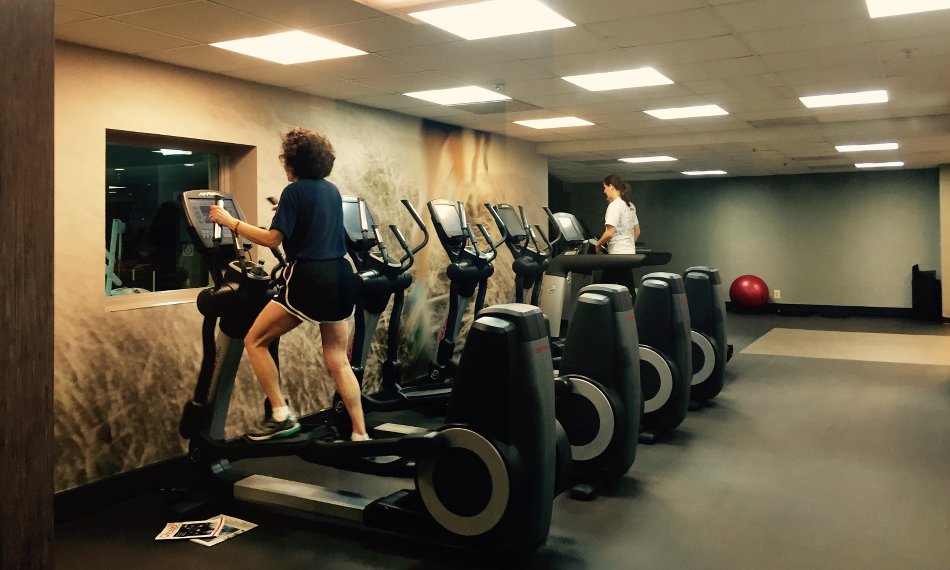 Fitnessbereich Gym The Westin O´Hare Hotel Chicago Airport