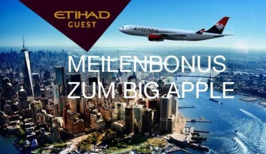 Air Serbia Bonusmeilen Etihad Guest New York Big Apple Meilenbonzs