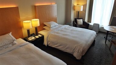 Review Sheraton Miyako Osaka Kategorie Tisch Premiumzimmer mit Club Zugang