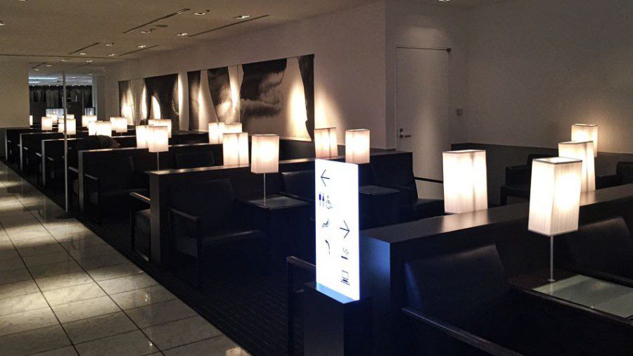ANA Lounge Tokio Narita Sitzecke