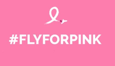 Fly For Pink Spendenaktion gegen Brustkrebs