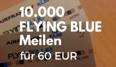 10.000 Bonusmeilen Flying Blue via PointsHound Vorschau