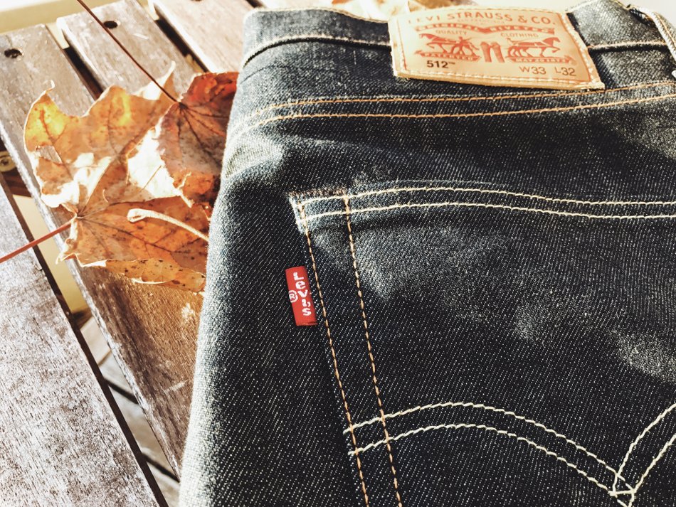 Jeans - Levis 512 Die perfekte Jeans Label