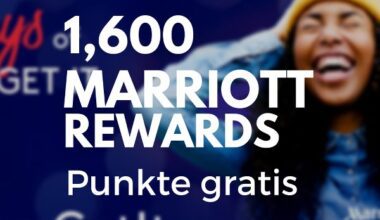 Marriott Rewards Bonuspunkte Vorschau
