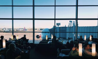 Review Lufthansa Senator Lounge Washington Dulles Ausblick