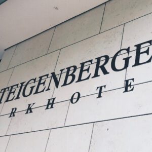 Review Steigenberger Parkhotel Braunschweig Schild