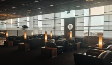 Review Lufthansa Senator Lounge Hamburg Sessel