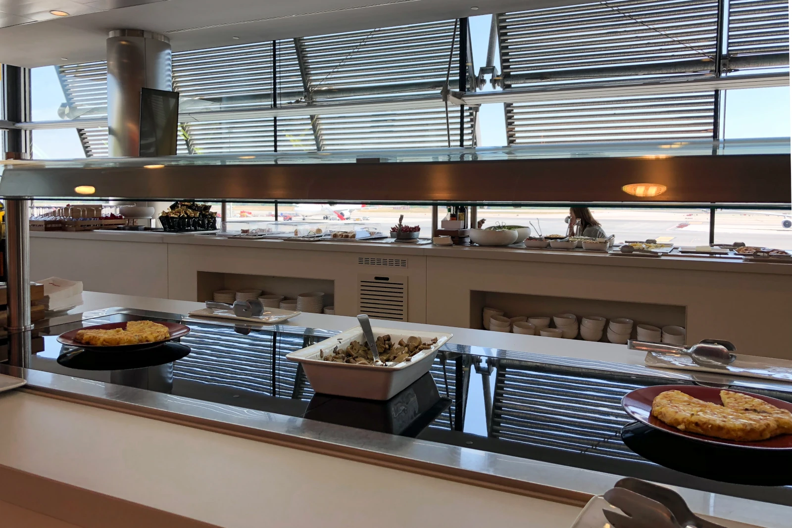 Buffet Iberia Business Lounge außerhalb der essenszeiten