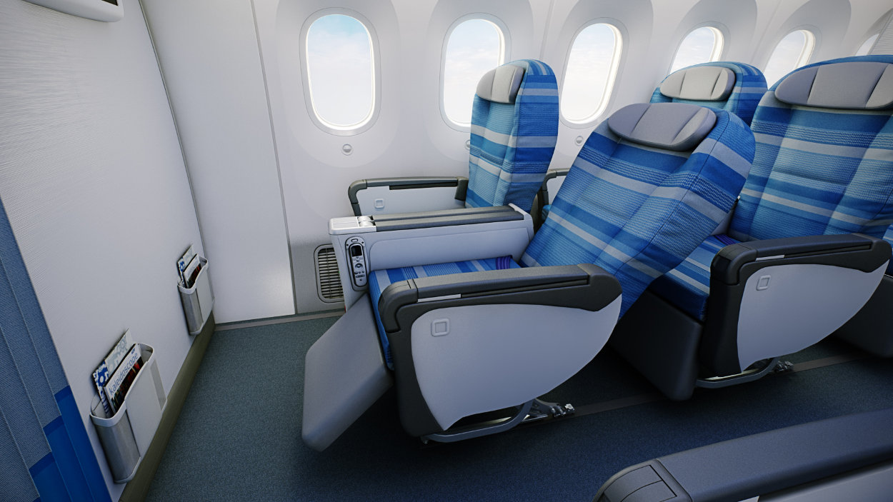 LOT Premium Economy Class Dreamliner 787 Deutschland - USA