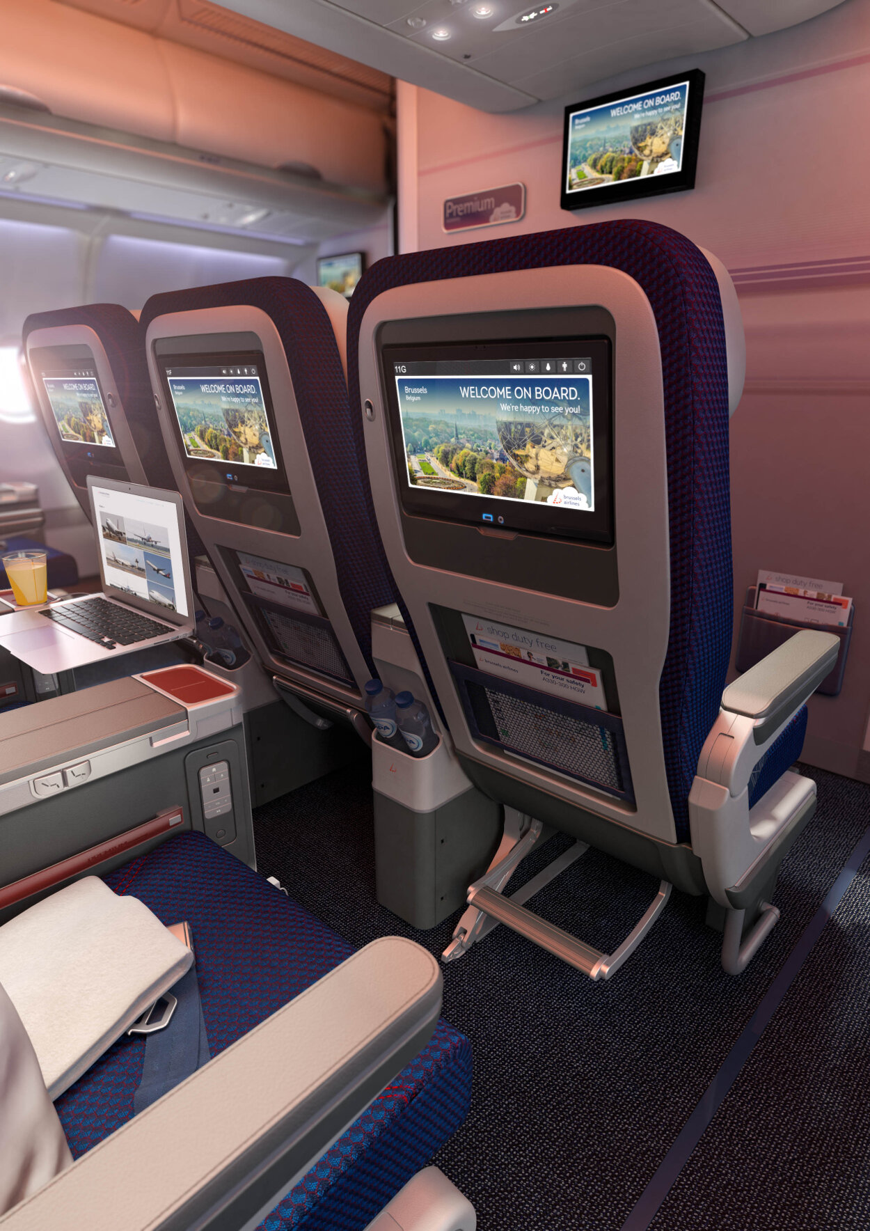 Brussels Airlines neue Premium Economy Class Airbus A330
