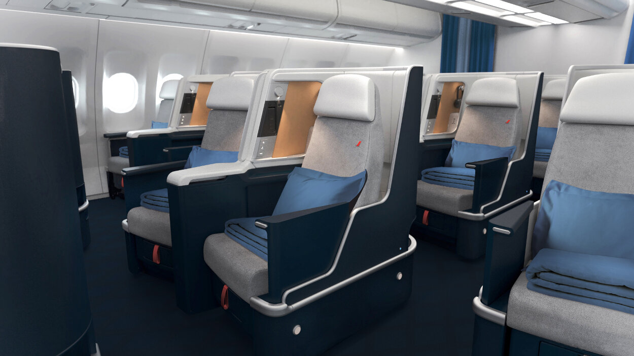 neue Air France Business Class Airbus A330