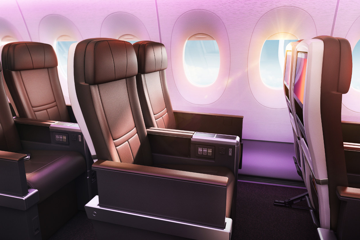 neue Virgin Atlantic Premium Class Premium Economy Class
