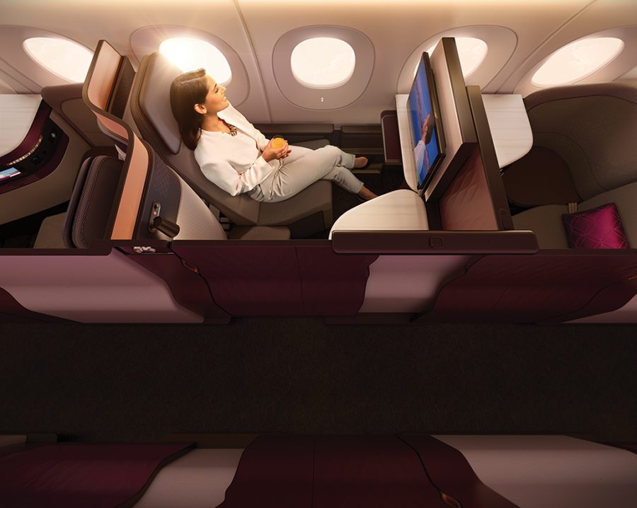 Qatar Airways Business Class Sale Deutschland Asien Qsuite