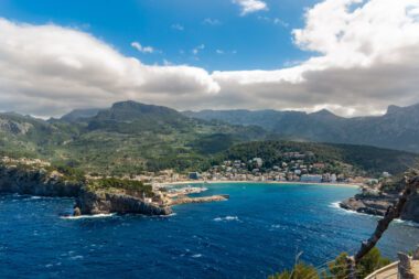 Blick auf Port Soller Mallorca