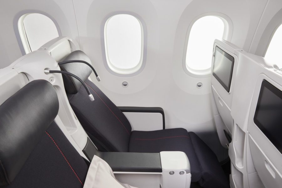 Air France Boeing 787-900 Premium Economy Class Sitz
