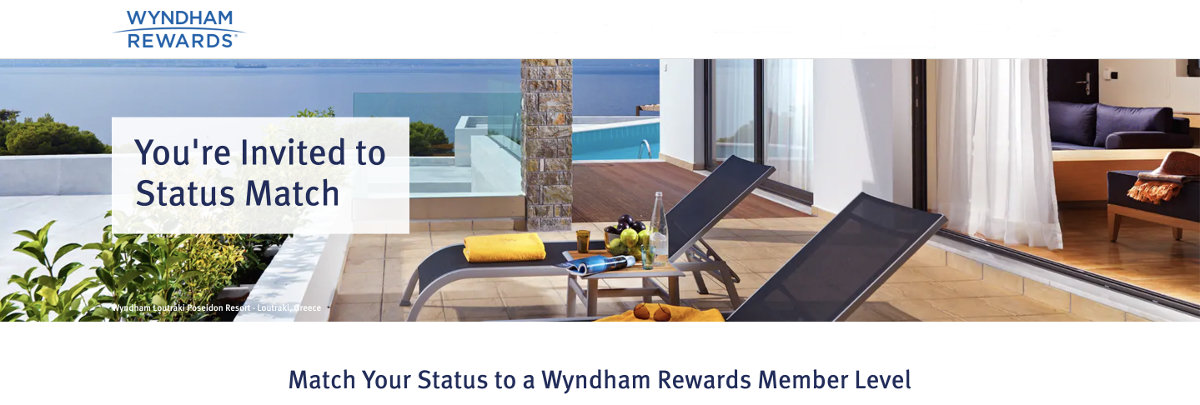 Wyndham Rewards Status Match