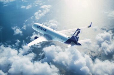 Aegean Airlines neues Kabinen- und Flugzeugdesign