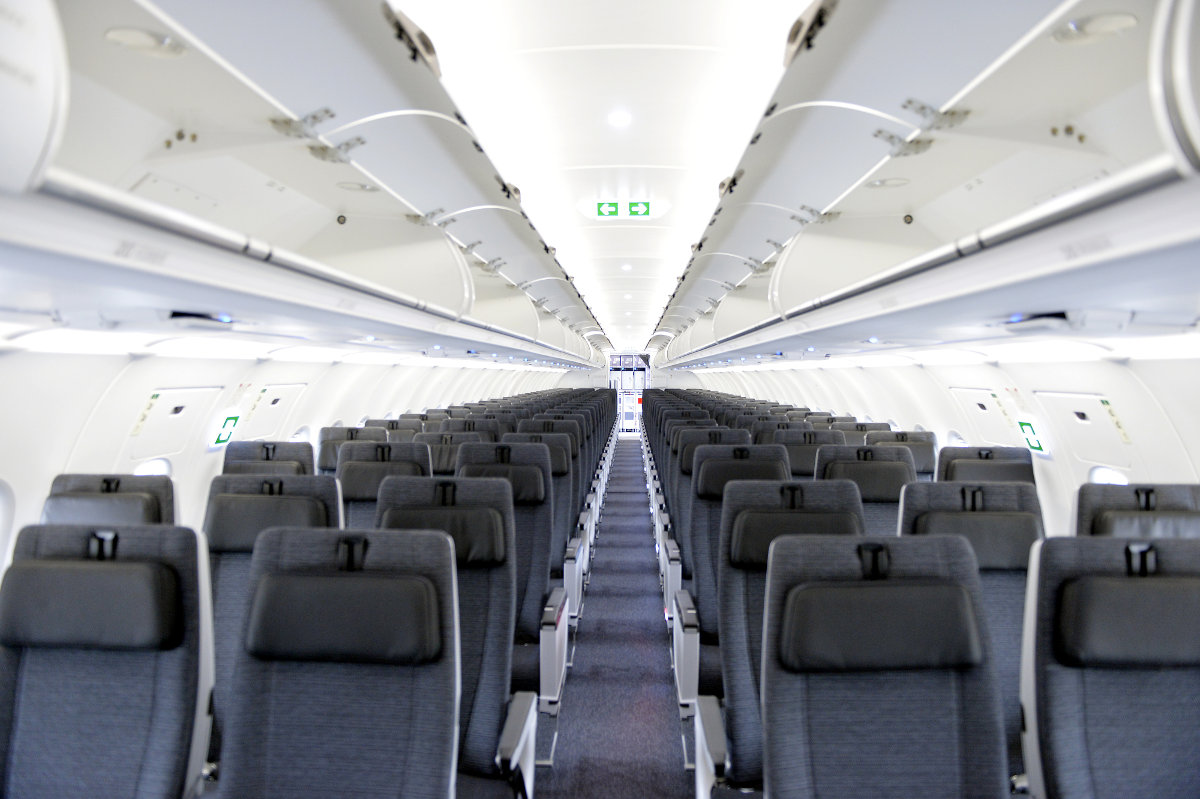 MEA Airbus A321neo Economy Class Sitz