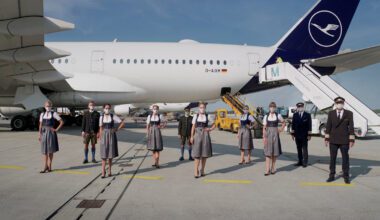 Lufthansa Trachtencrew Europaflüge und USA zum Oktoberfest 2021