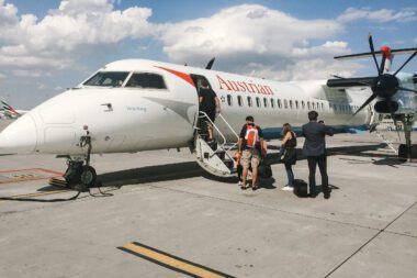 Austrian Wien - Nürnberg mit Zwischentop in Leipzig