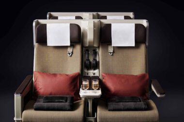 Swiss Premium Economy Class Sitz