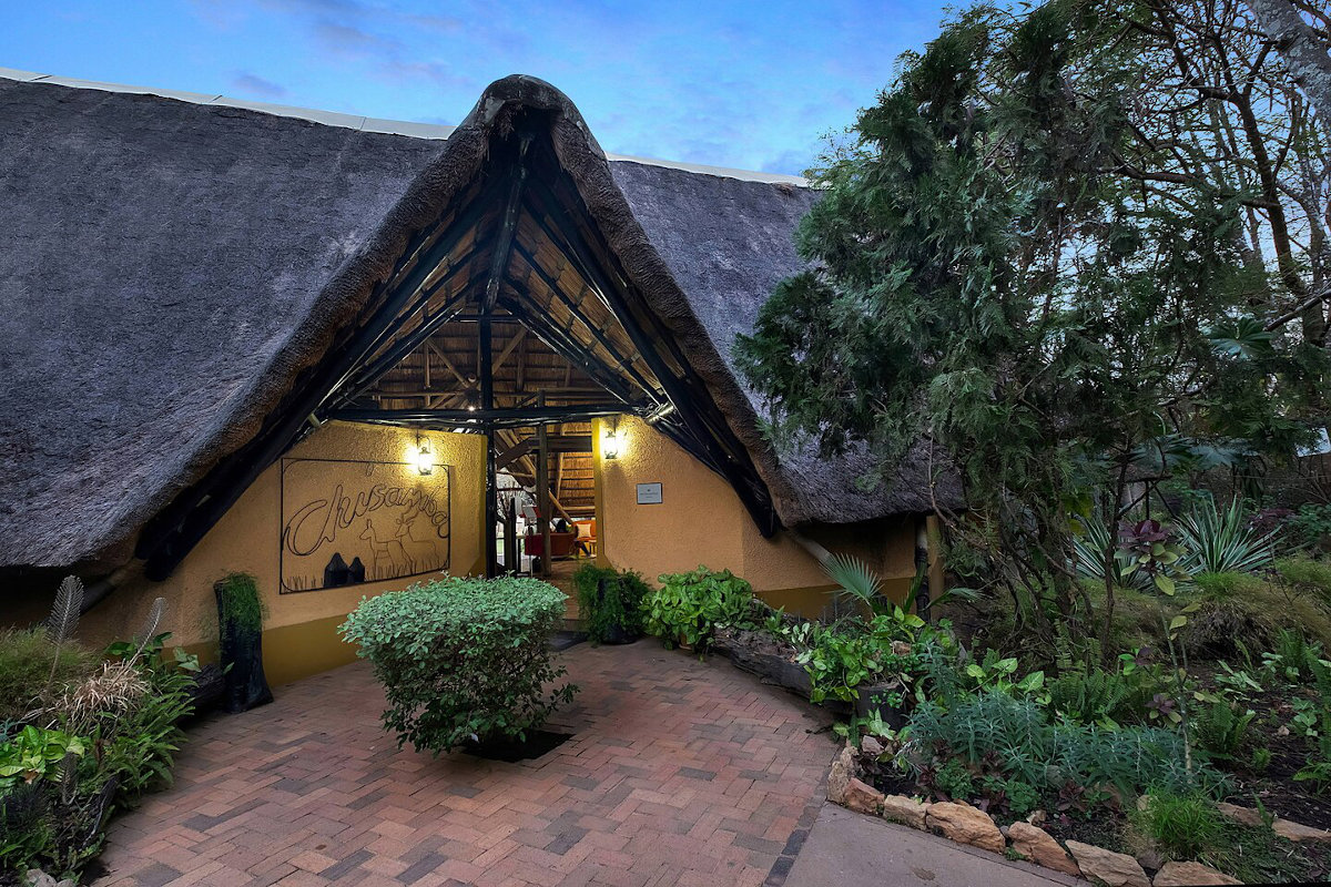 Protea Lusaka Safari Lodge Eingang