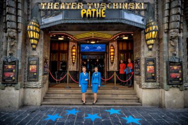 KLM Delfter Blau Miniaturhaus 102 Tuschinski-Theater in Amsterdam