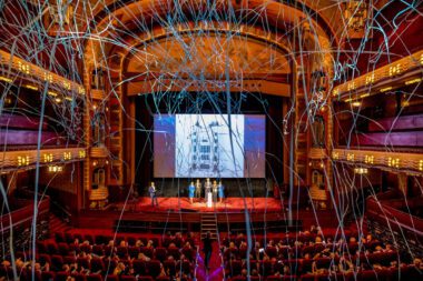 KLM Delfter Blau Miniaturhaus 102 Tuschinski-Theater in Amsterdam