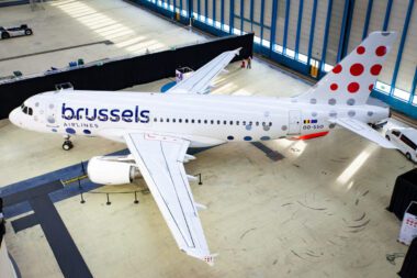 Brussels Airlines mit neuem Markenauftritt und Lackierung