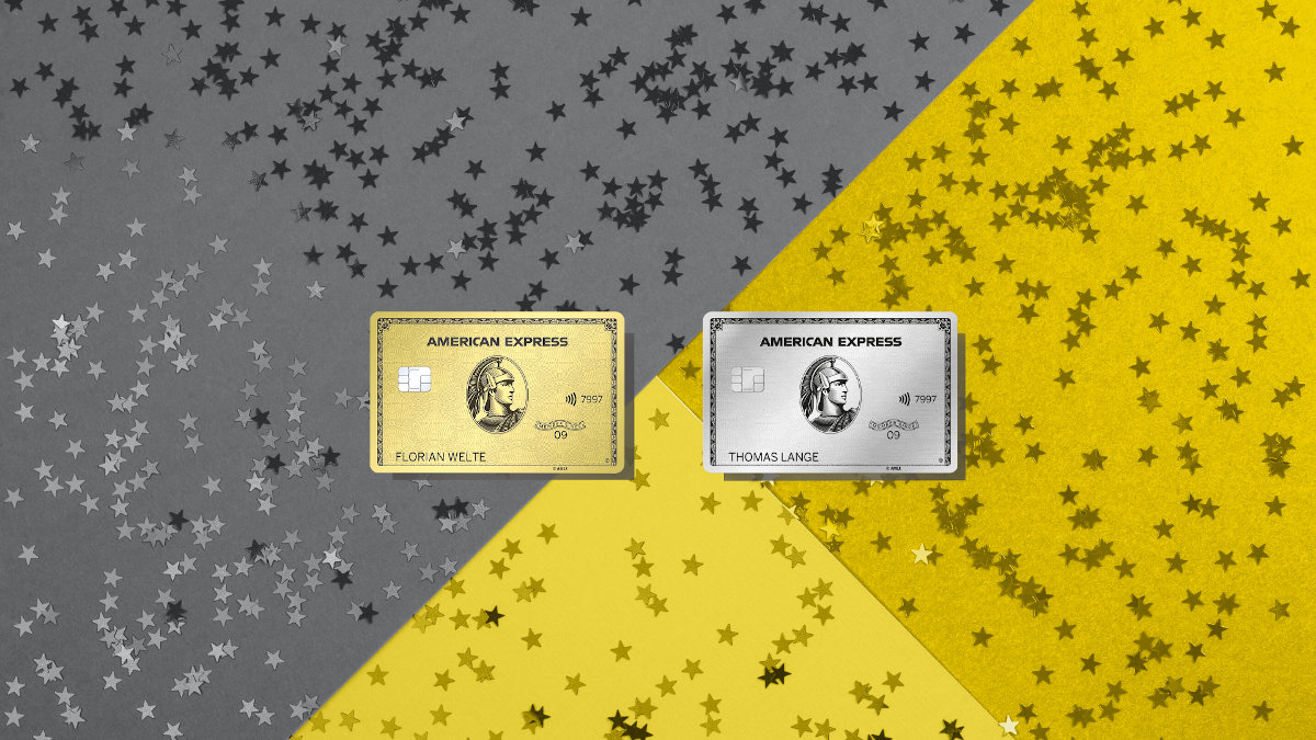 American Express Platinum und Gold Willkommensangebot