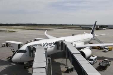 Lufthansa Airbus A350 Braunschweig