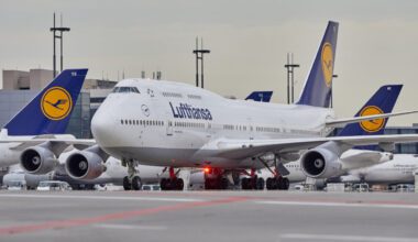 Lufthansa Boeing 747-8i USA Flüge 5G
