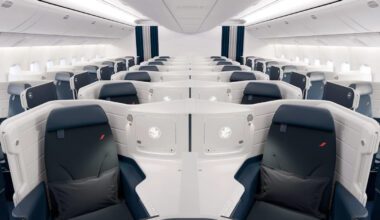 neue Air France Business Class Boeing 777-300ER