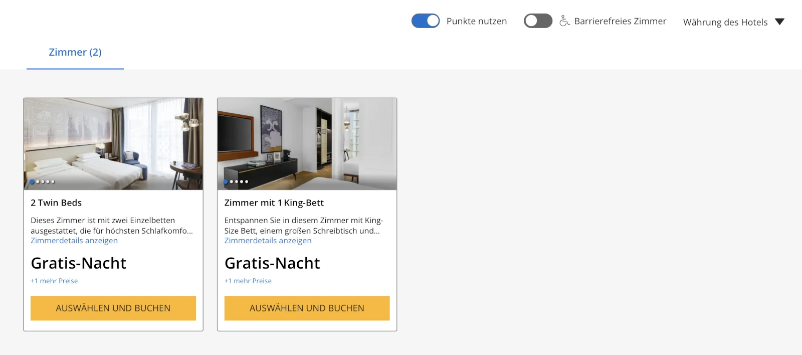 World of Hyatt Gratisnacht Kategorie 1-4 de Brand Explorer Promotion einlösen