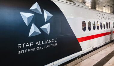 Deutsche Bahn Star Alliance Intermodal Partner ICE-Lackierung