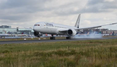 erste Lufthansa Allegris Boeing 787-9 Dreamliner