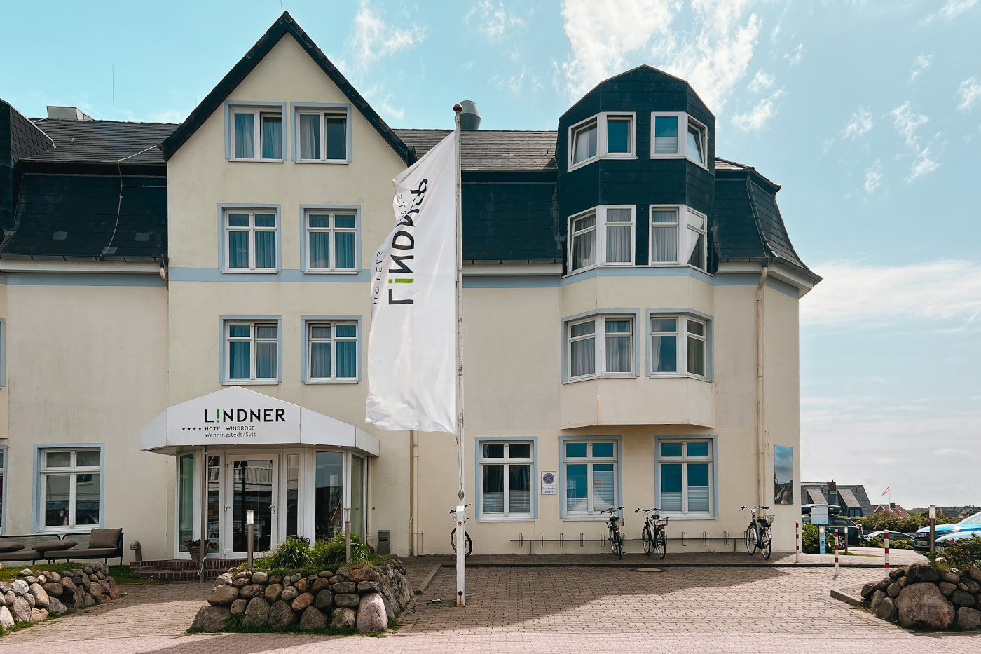 Aussenansicht Lindner Strand Hotel Windrose Sylt/Wenningstedt