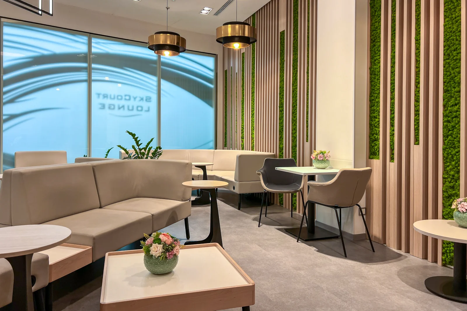 SkyCourt Lounge Budapest Airport bietet Zugang mit Priority Pass Mitgliedschaft