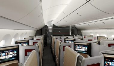 neue American Airlines Business Class und Premium Economy Sitze