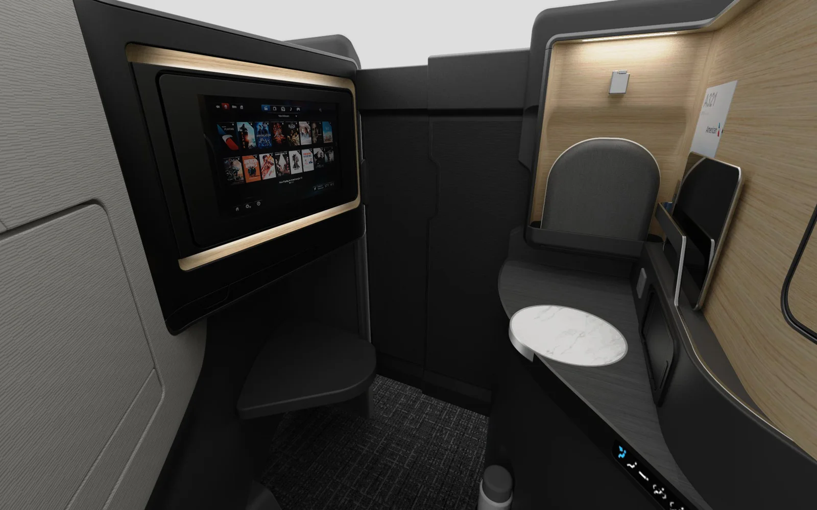 neue American Airlines Business Class Airbus A321-XLR