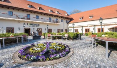 Lindner Hotel Prag Castle Innenhof