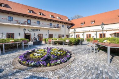 Lindner Hotel Prag Castle Innenhof