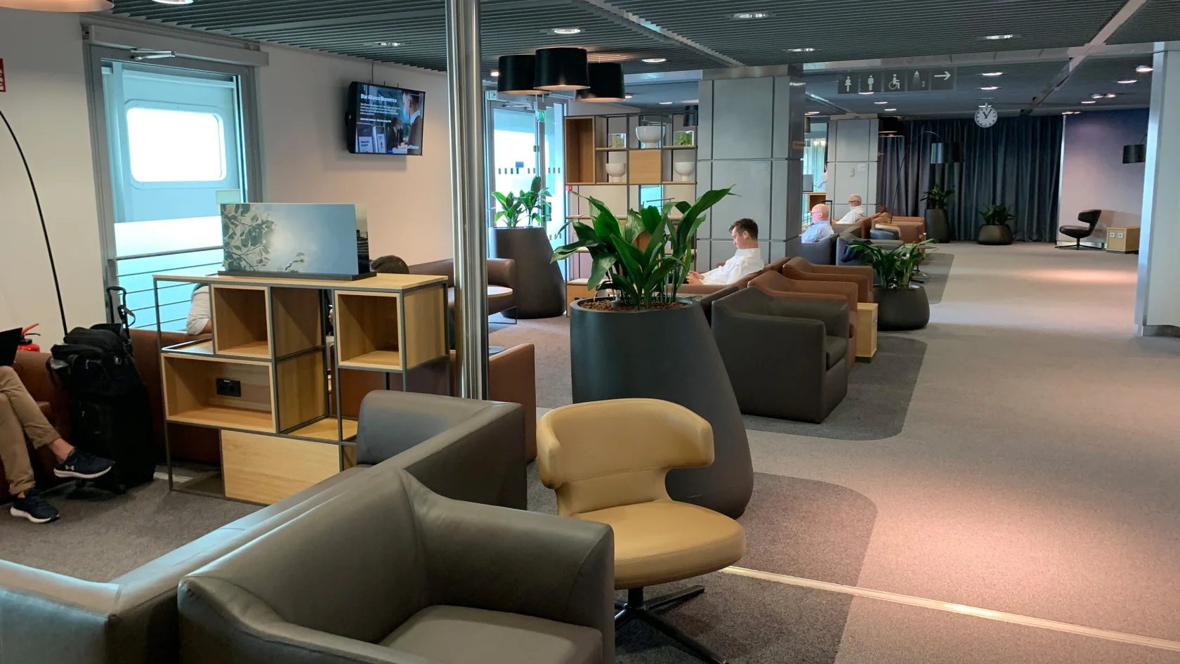Senator Lounge Düsseldorf nach der Renovierung