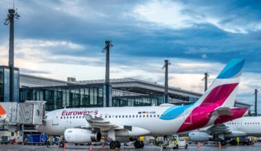 Eurowings Flugangebot am BER Berlin-Brandenburg Airport