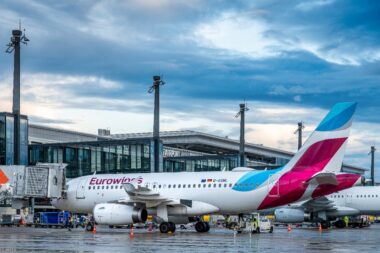 Eurowings Flugangebot am BER Berlin-Brandenburg Airport