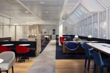 Speisebereich Air France Lounge