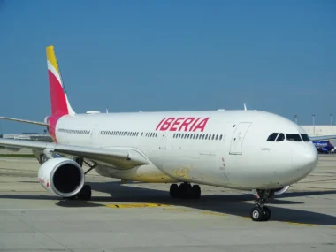 Airbus A330-300 der Iberia auf dem Flughafen Chicago